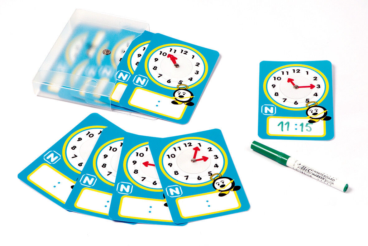 Fichas Reloj para escribir