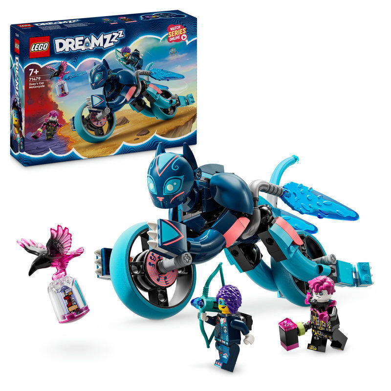 lego dreamzzz moto felina de zoey 71479