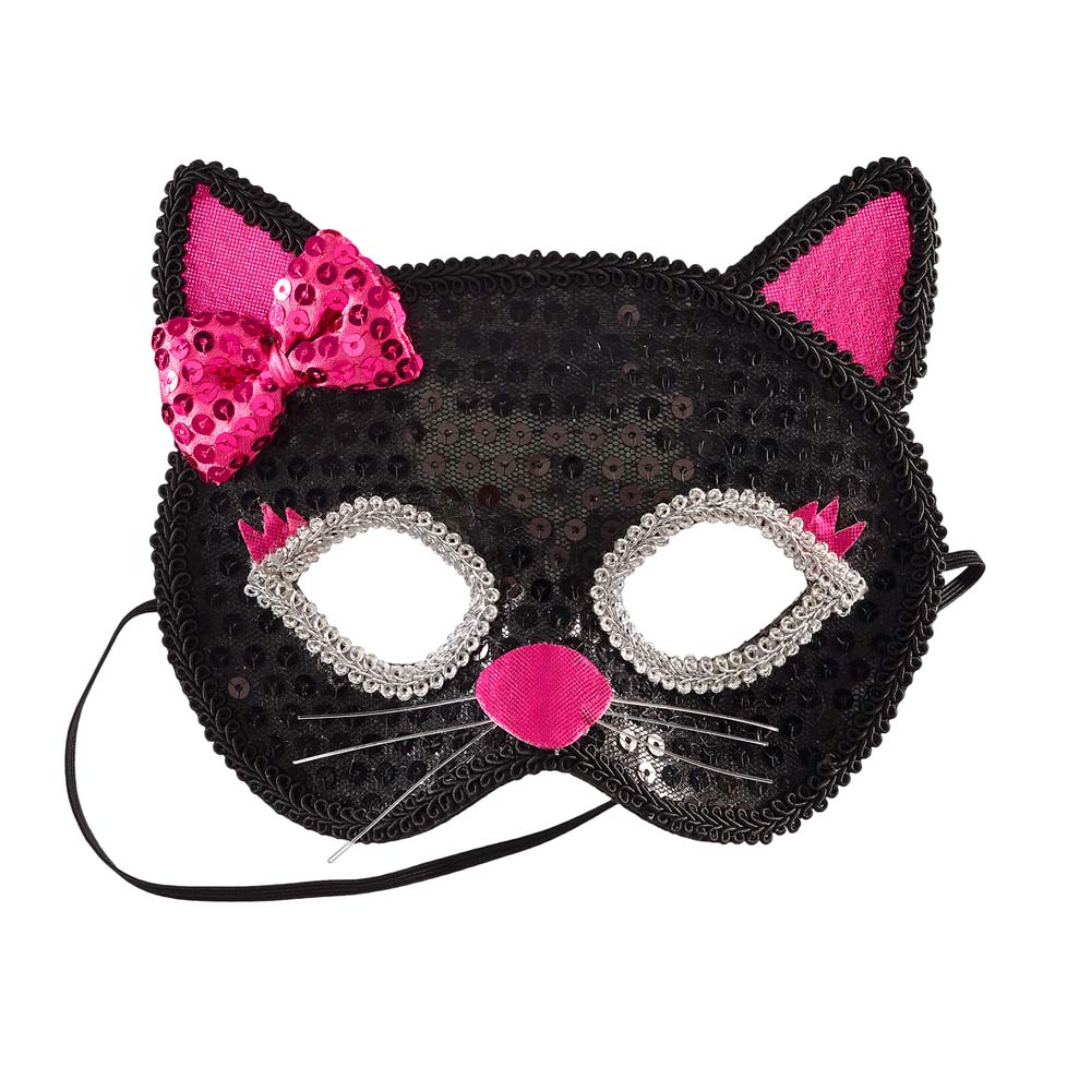 Máscara gato negro-fucsia - Abacus Online Máscara gato negro-fucsia - Abacus Online