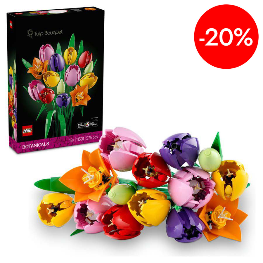 lego botanicals ramo de tulipanes 11501