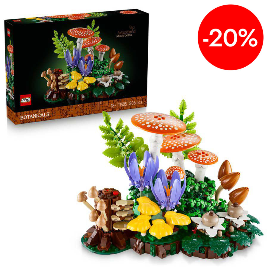 lego botanicals setas del bosque 11505