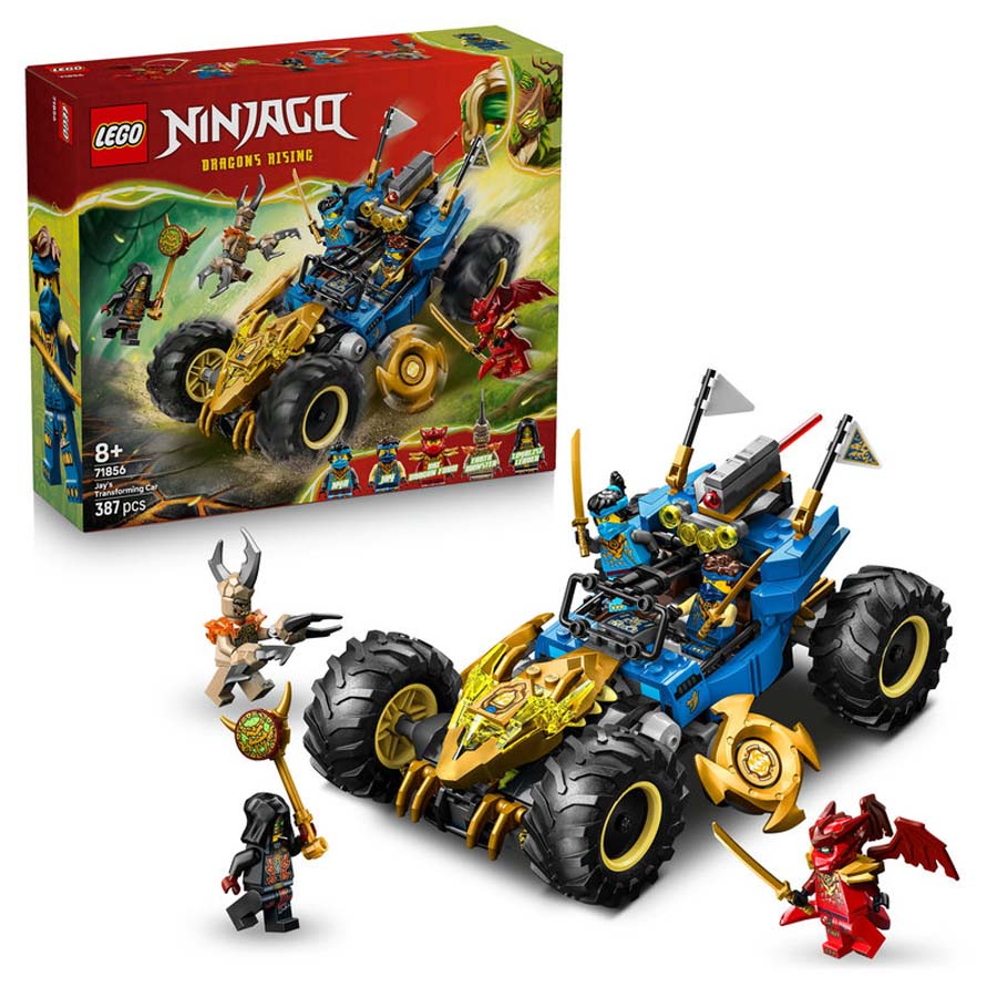 lego ninjago coche transformable de jay 71856