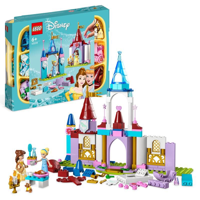 lego disney princess castillos creativos 43219
