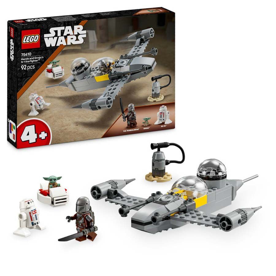 lego star wars tm caza estelar n-1 de mando y grogu 75410