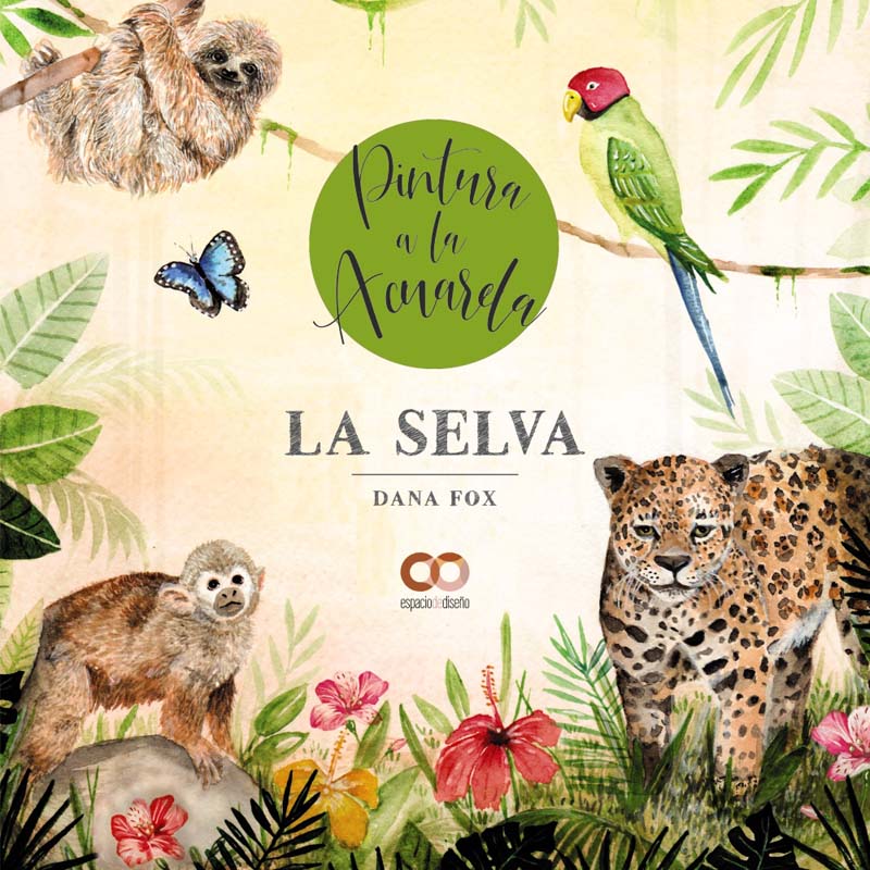 la selva pintura a la acuarela