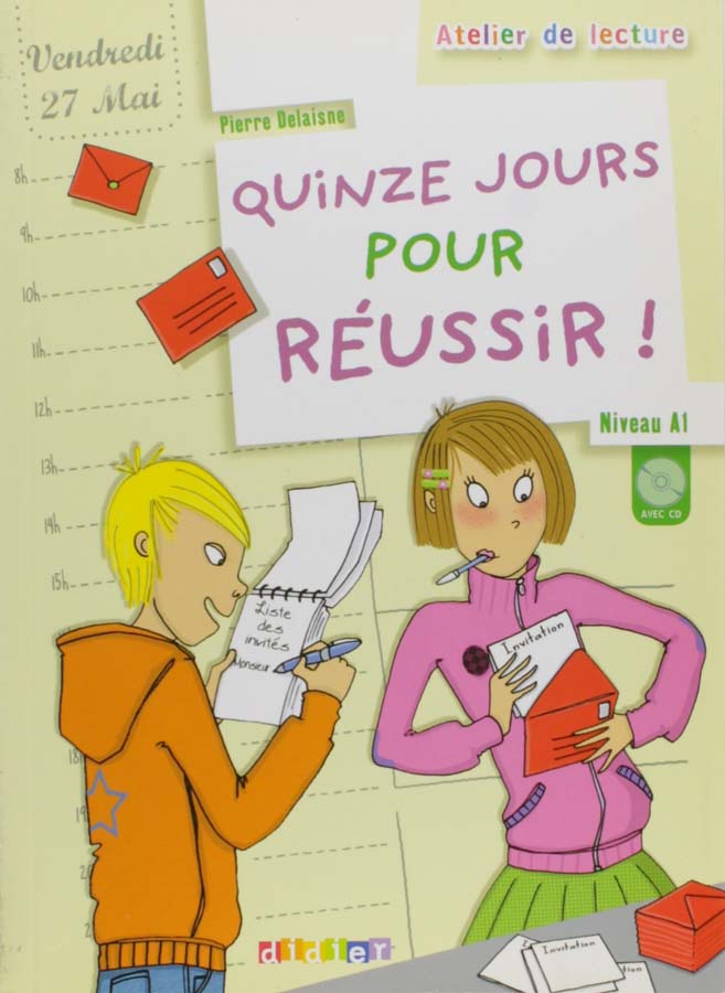 Quinze jours pour reussir. Livre+CD A1