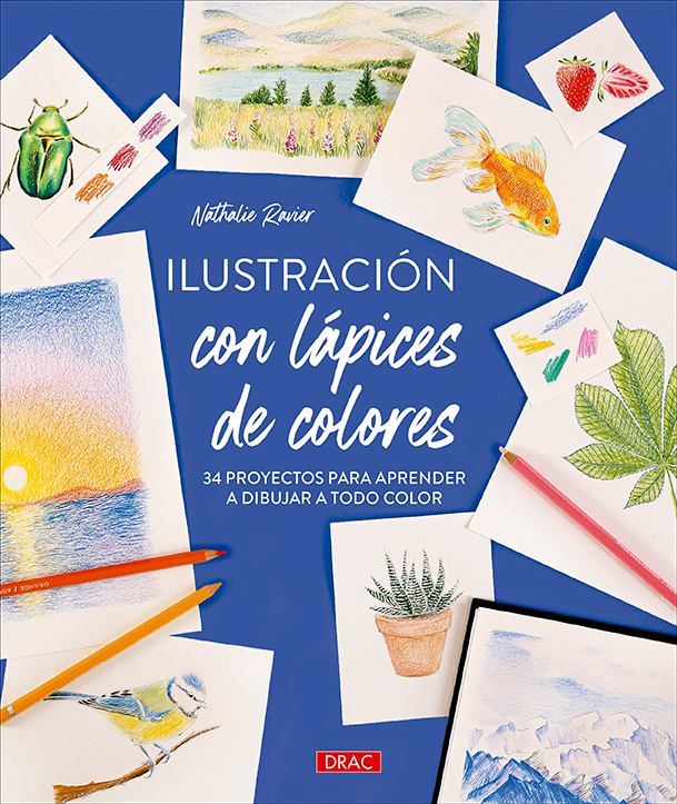 ilustracion con lapices de colores