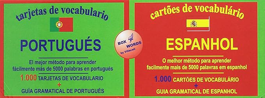 tarjetas vocabulario portugues