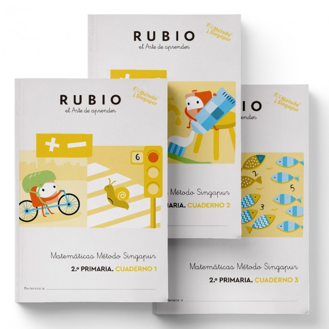 pack matematicas metodo singapur 2 primaria