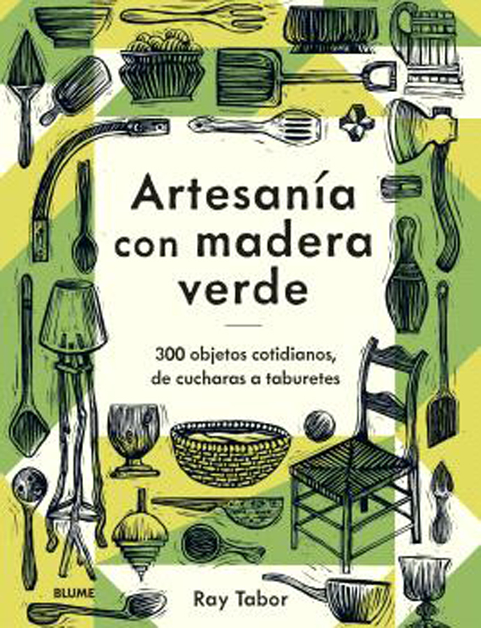 artesania con madera verde