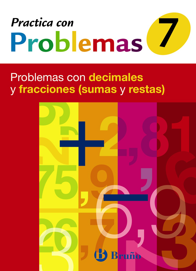 7 practica con problemas con decimales y fracciones sumas y restas