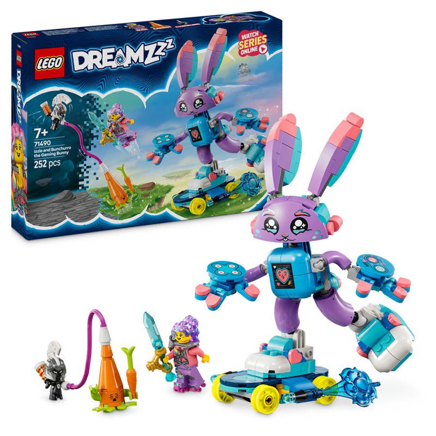 lego dreamzzz izzie y bunchurro el conejo jugon 71490