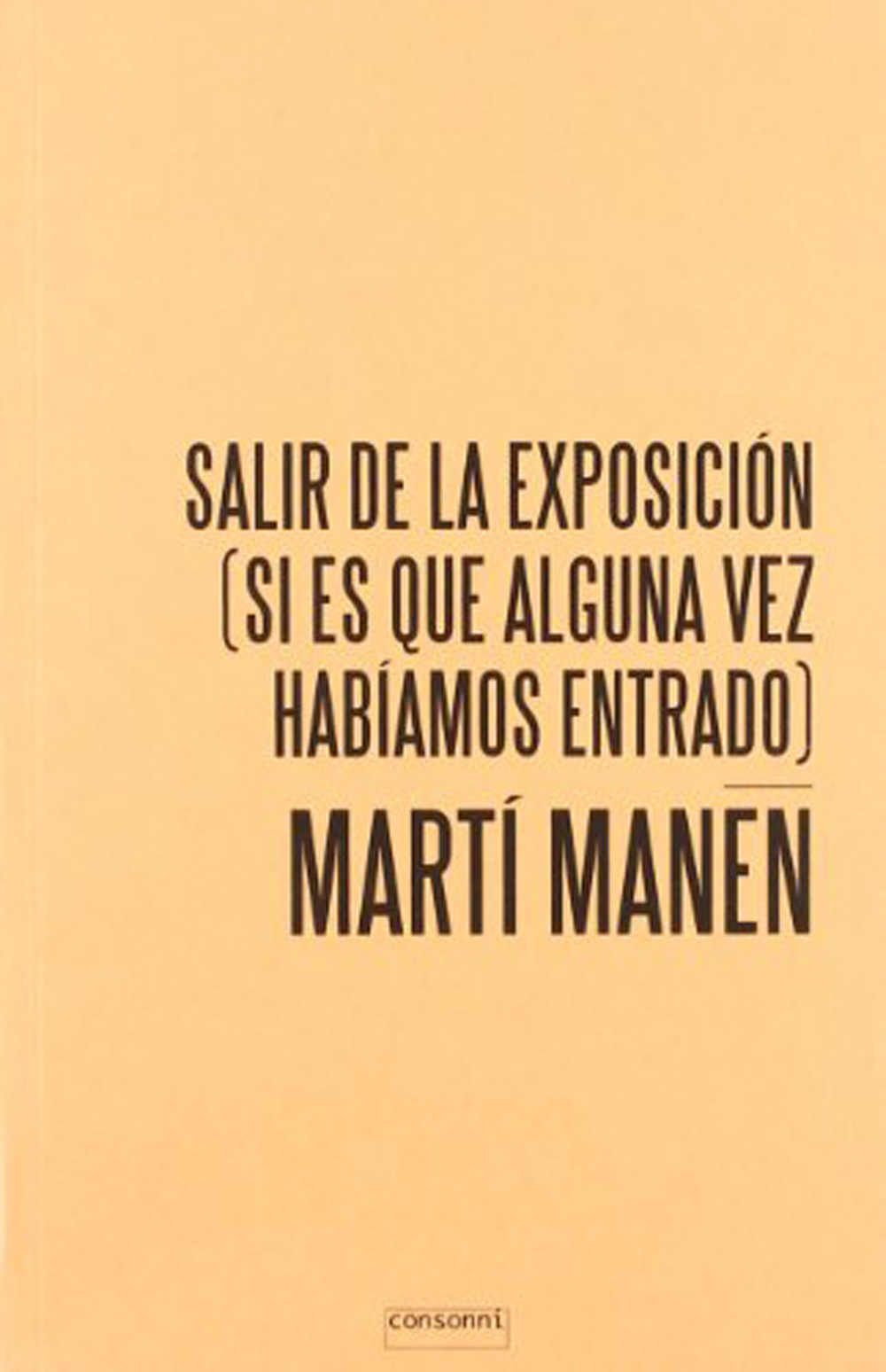 salir de la exposicion