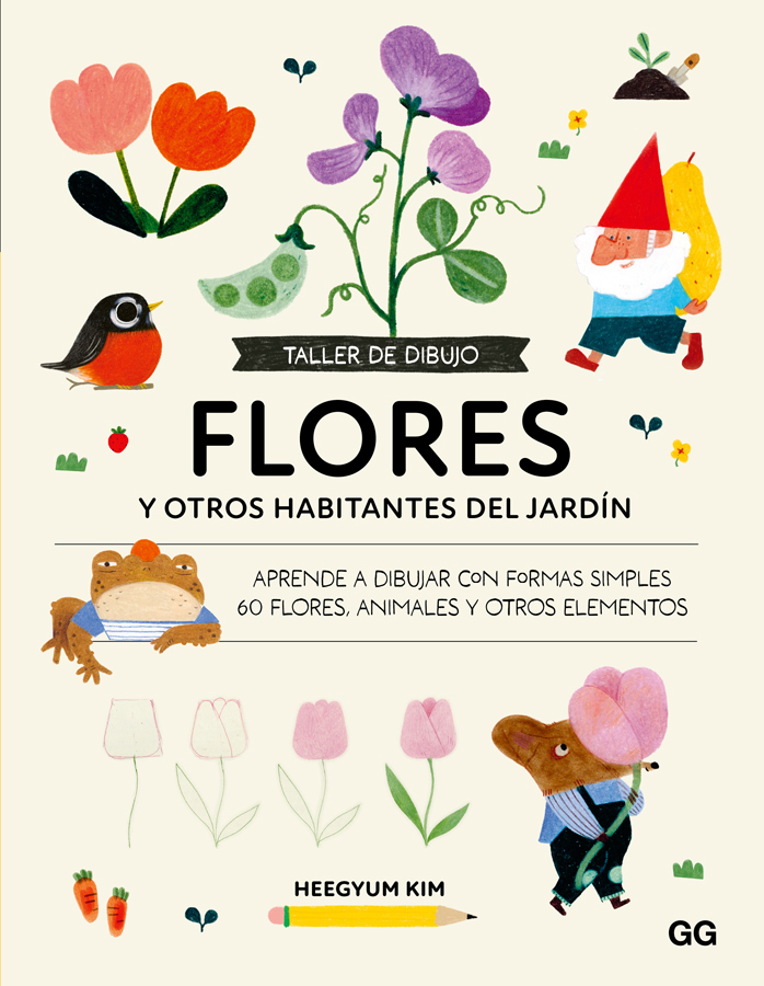 taller de dibujo flores