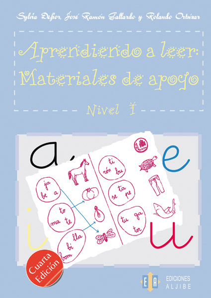 aprendiendo a leer 1 materiales aljibe