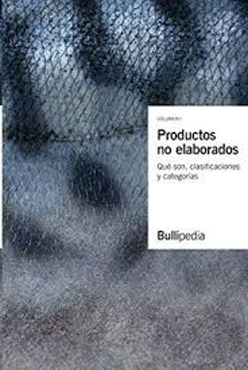 Productos no elaborados