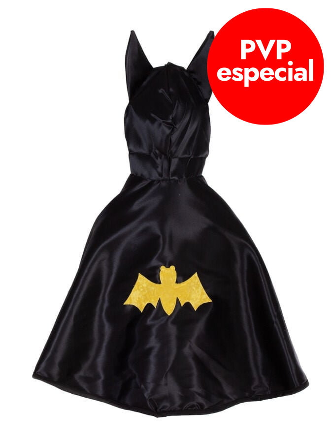 Capa Reversible Batman/SpiderMan De 1 a 2 años