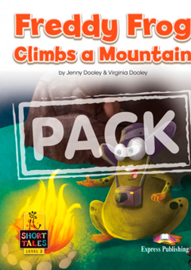 freddy frog climbs a mountain