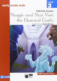 vv bc maggie  max visit haunted castle
