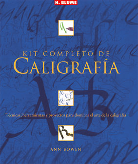 kit completo de caligrafia