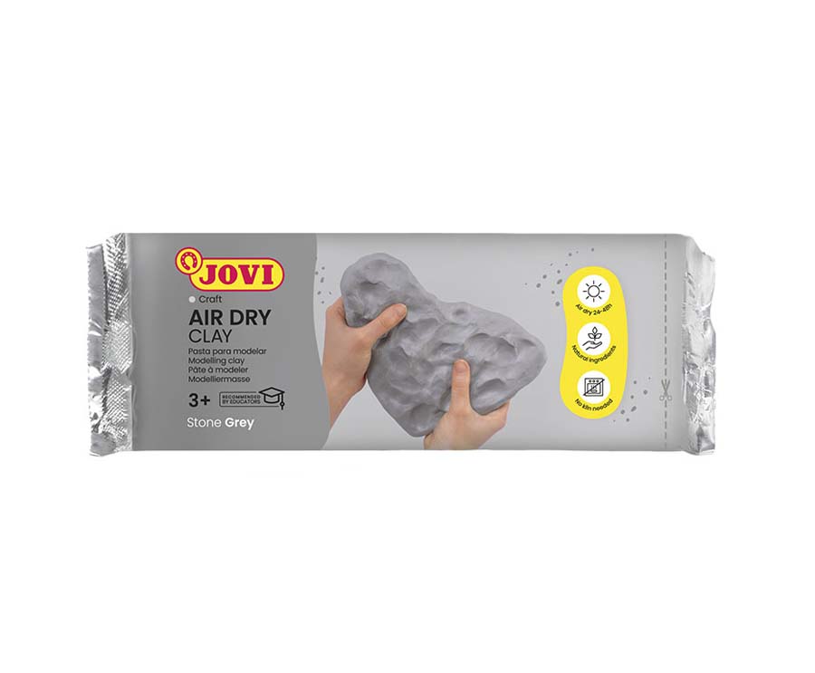 Arcilla blanca Jovi Air Dry, pasta modelar secado al aire.