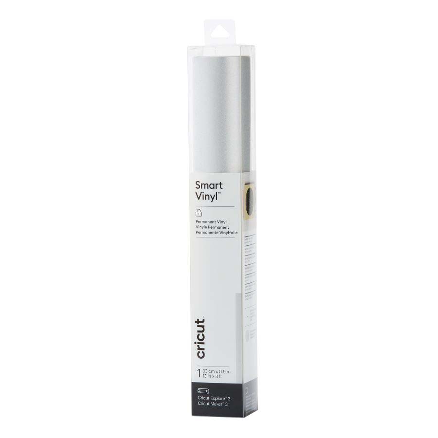 Vinil Smart permanent 33x91cm plata Vinil Smart permanent 33x91cm plata