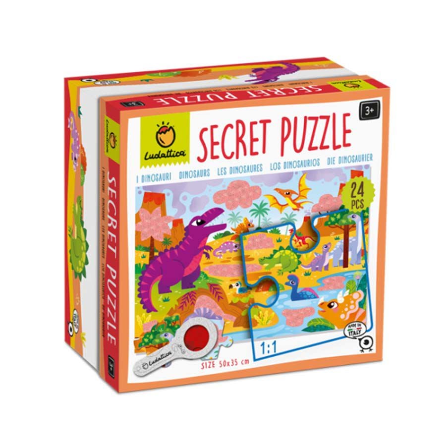 Secret Puzle - Dinosaurios