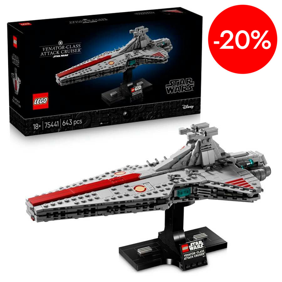 lego star wars tm crucero de ataque clase venator 75441