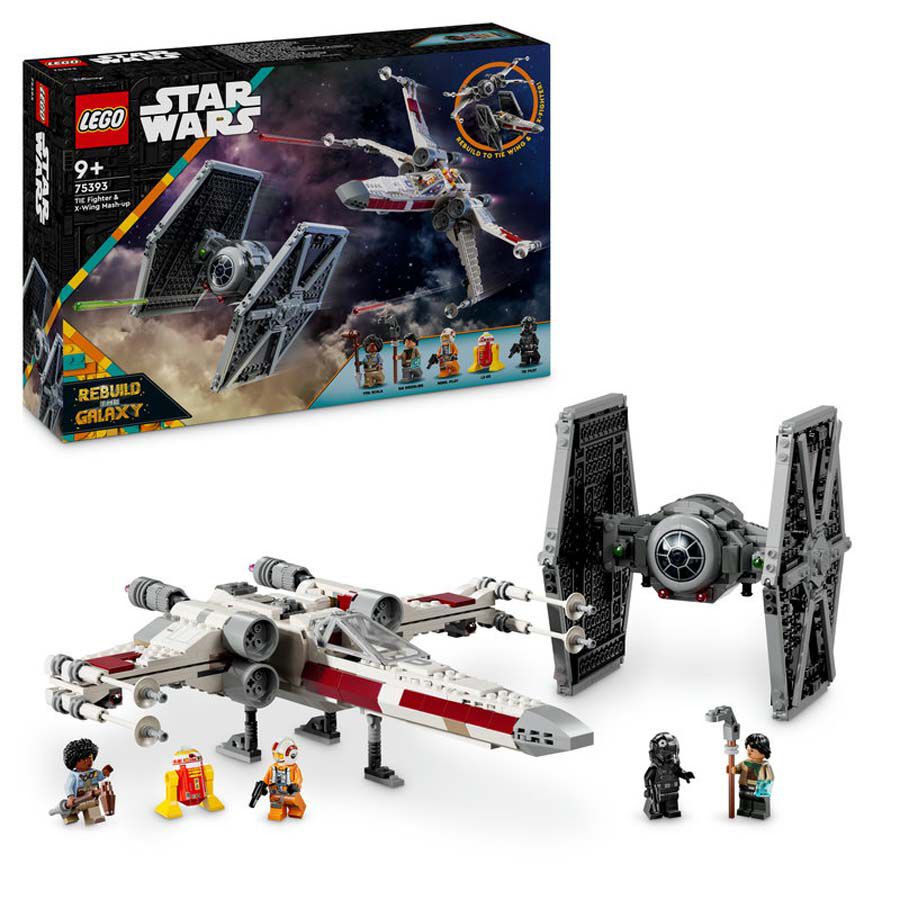 Lego Star Wars Tm 75393 Caza Tie Y Ala-X Fusionados