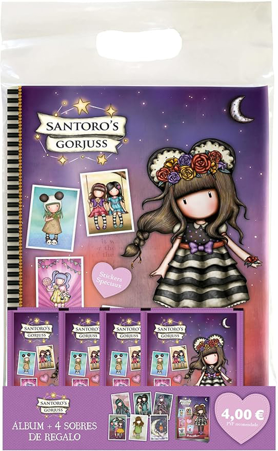 Starter Pack (Álbum + 4 sobres) Gorjuss 2025