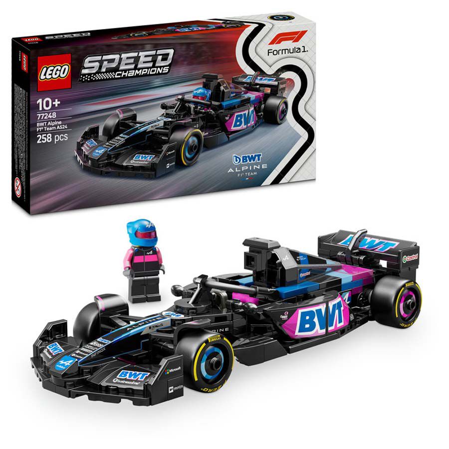 lego speed champions coche de carreras bwt alpine f1 team a524 77248