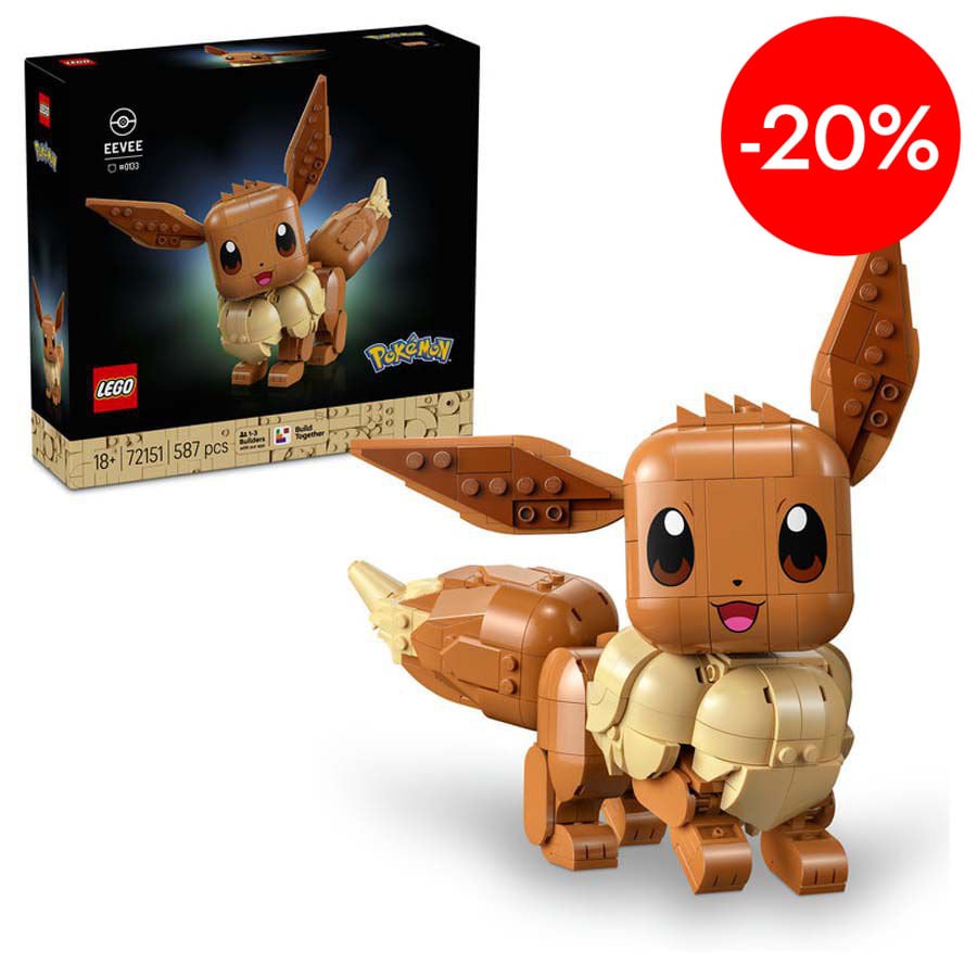 lego pokemon eevee 72151