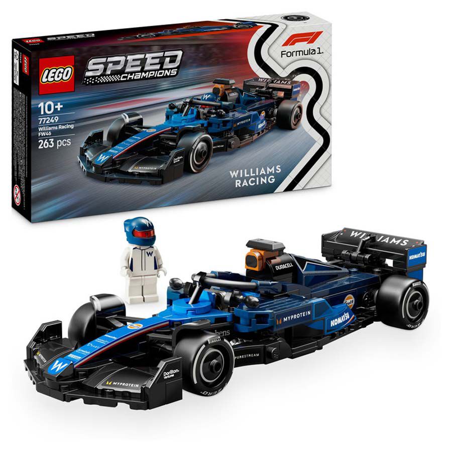 lego speed champions coche de carreras williams racing fw46 f1 77249