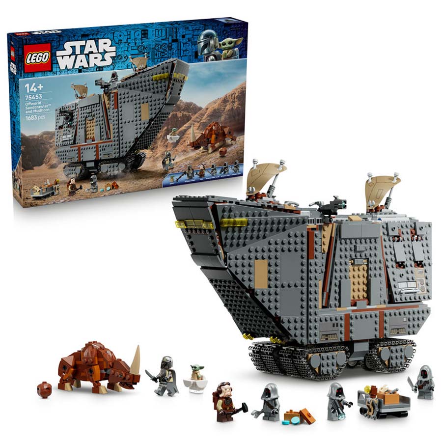 LEGO® Star Wars TM Reptador de las Arenas del Exterior y Mudhorn 75453