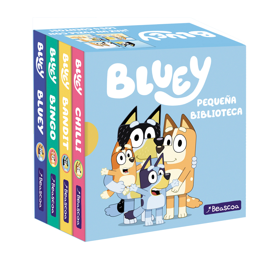 Bluey. Libro juguete - Peque&ntilde;a biblioteca