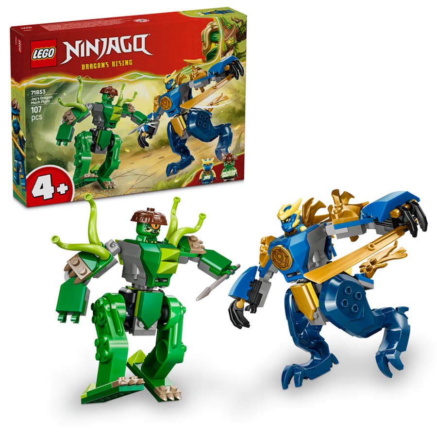 lego ninjago combate del meca-dragon de jay 71853