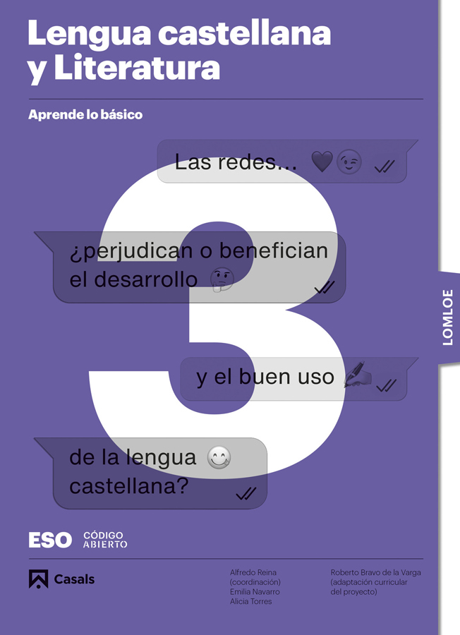 aprende lo basico lengua castellana y literatura 3 eso lomloe