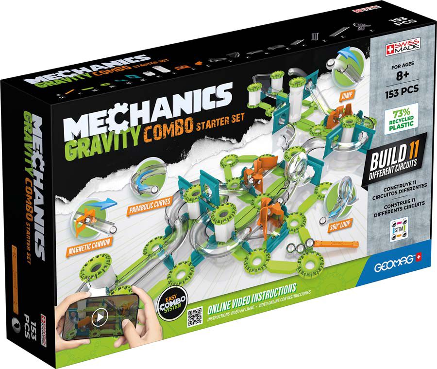 Geomag Mechanics Combo 153 piezas Green