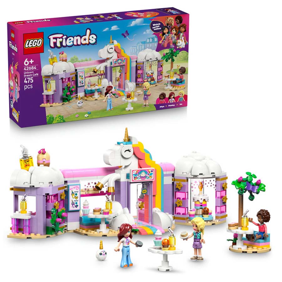 lego lego friends cafeteria suenos de unicornio 42684