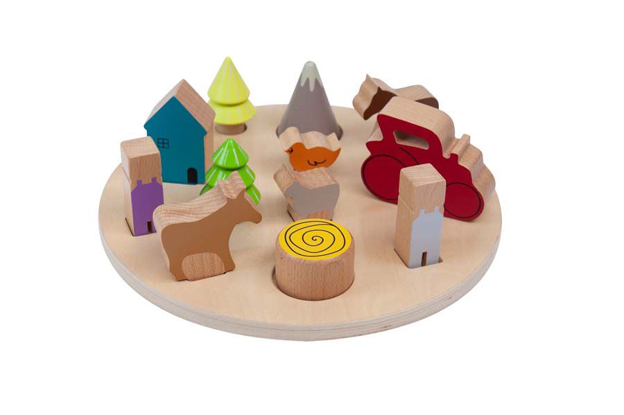 Puzle Granja 3D