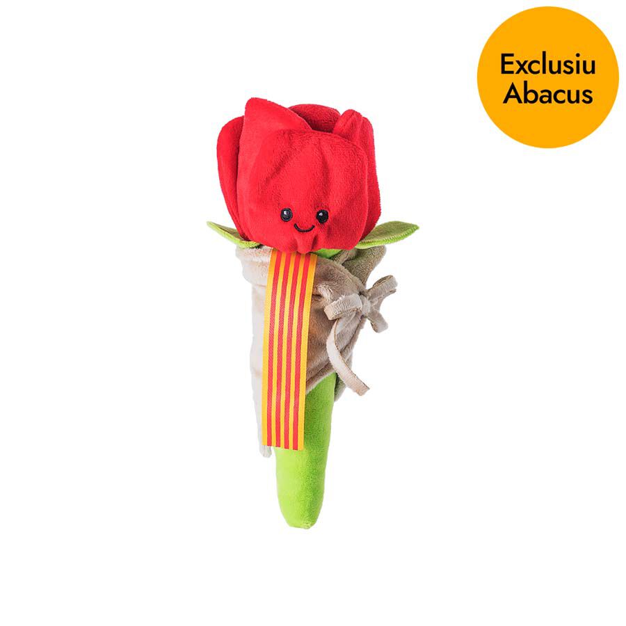 Peluche Rosa 25 cm - Exclusivo Abacus