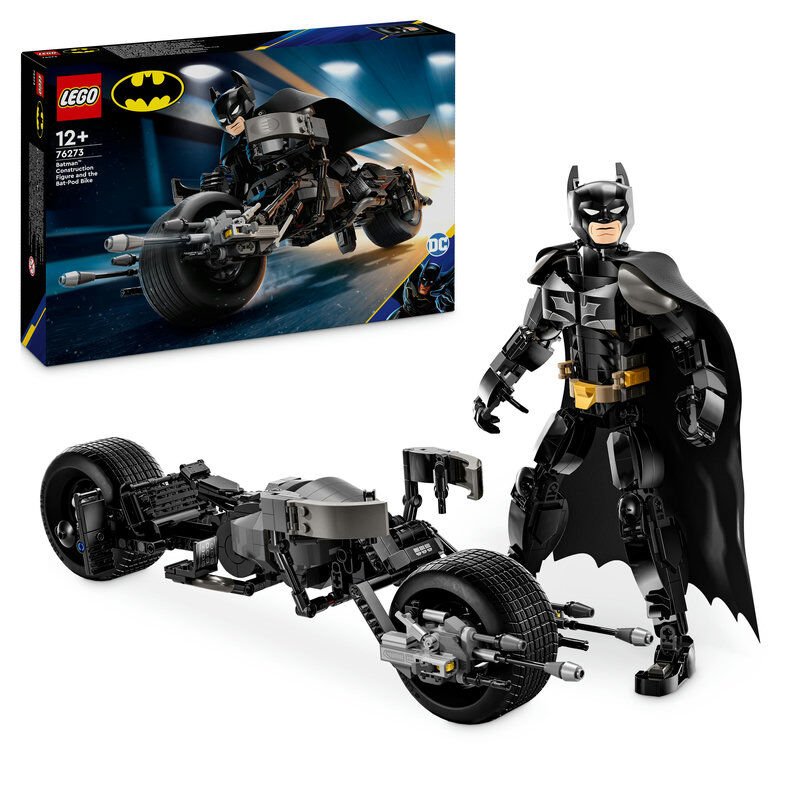 LEGO® Super Heroes Figura para Construir: Batman™ y Moto Bat-Pod 76273