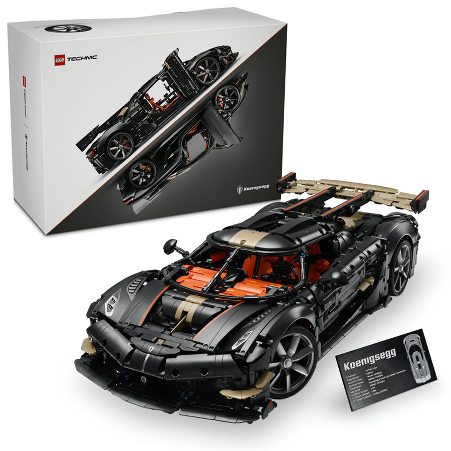 LEGO® Technic Koenigsegg Sadair's Spear Megacar 42232