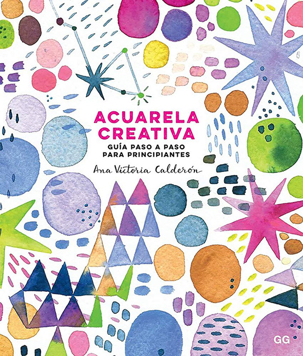 acuarela creativa con tecnica mixta