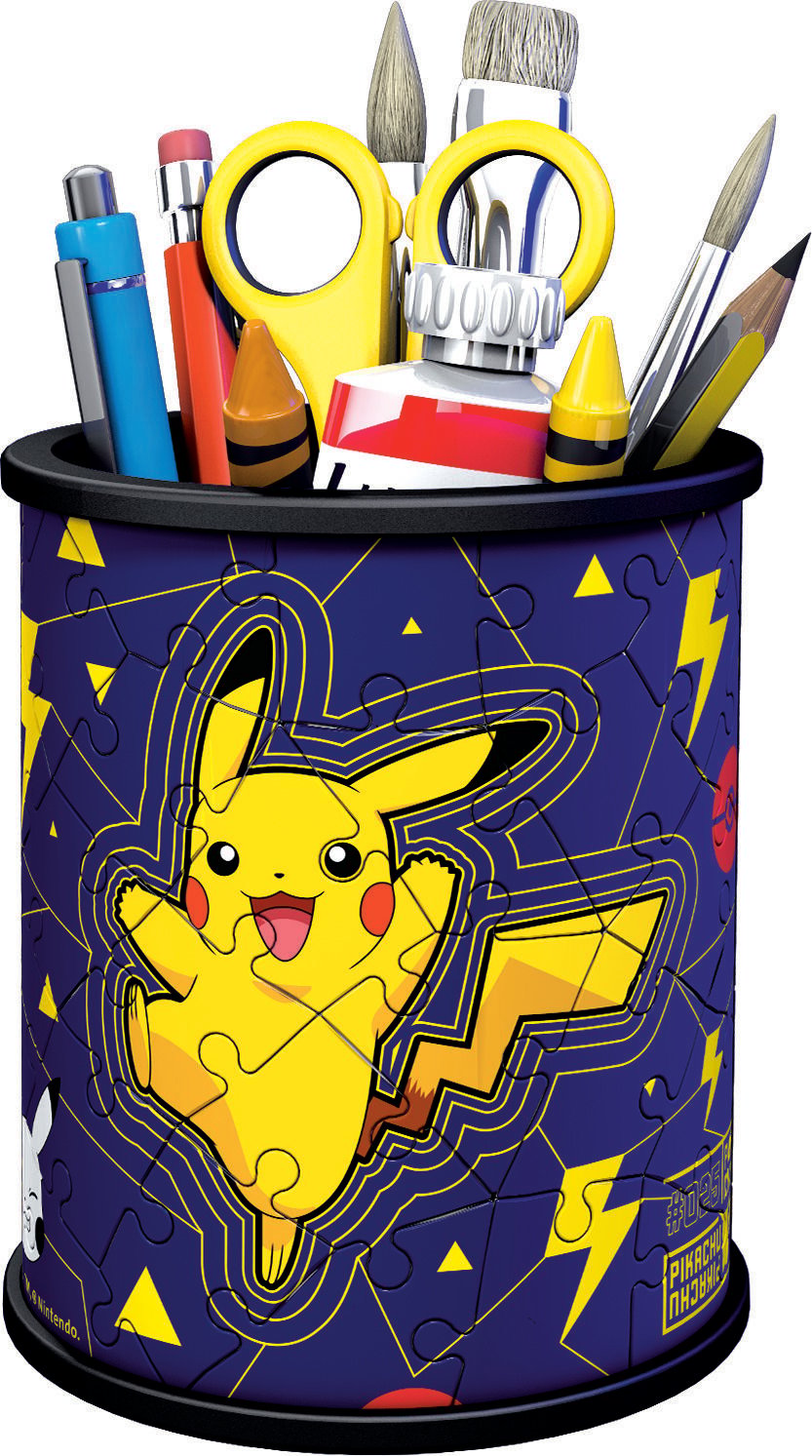 Puzle Portalapices 54 piezas Pokémon Puzle 3D