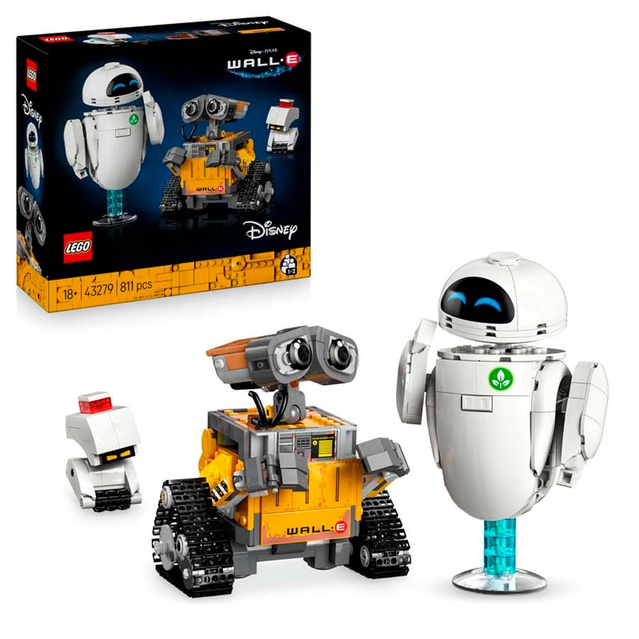 lego disneyr wall-e y eve 43279