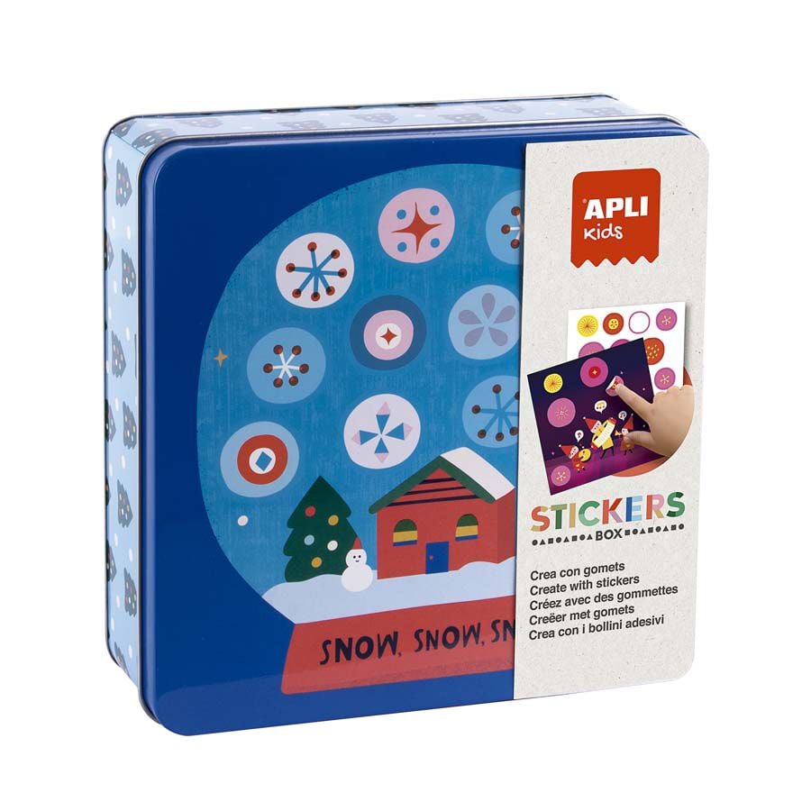 Caja Adhesivos Navidad