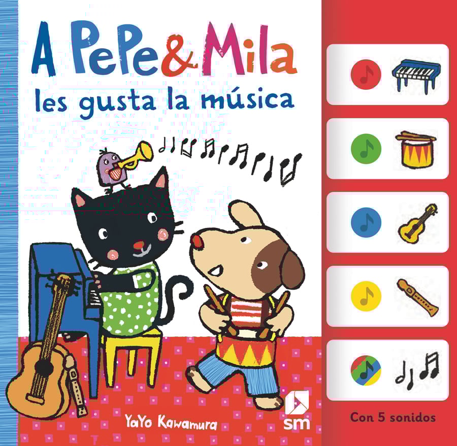 A Pepe y Mila les gusta la m&uacute;sica
