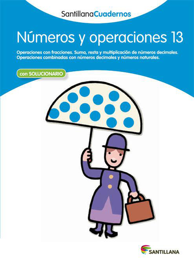 numeros y operaciones 13 primaria santillana