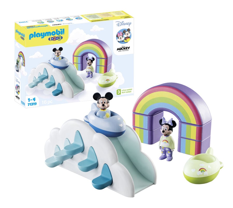 Playmobil 123 Mickey y Minnie casa en las Nubes 71319